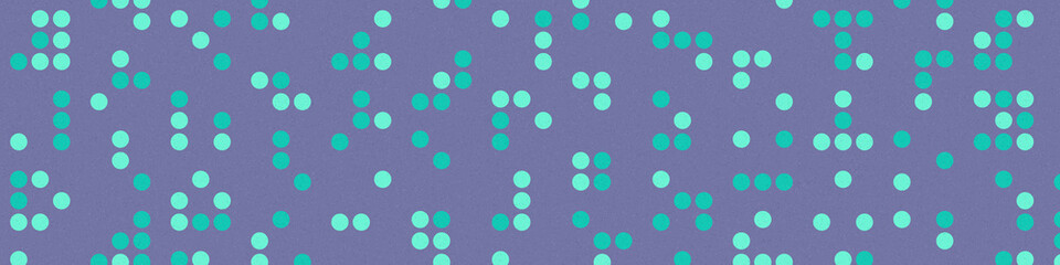 Abstract Color Halftone Dots generative art background illustration