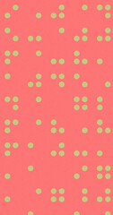 Abstract Color Halftone Dots generative art background illustration