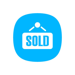Sold Sign - Icon