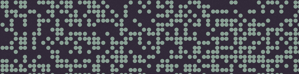 Abstract Color Halftone Dots generative art background illustration