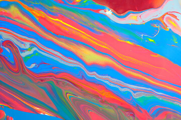 Acrylic paint pouring background, Luxury colors.
