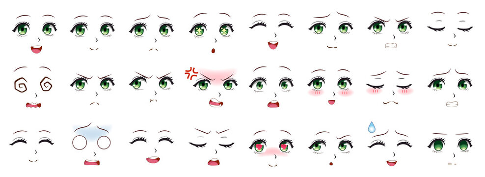 The Many Expressions of Anime Faces  MyAnimeListnet