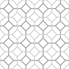 Vector geometric seamless pattern. Modern geometric background
with octagonal tiles.
