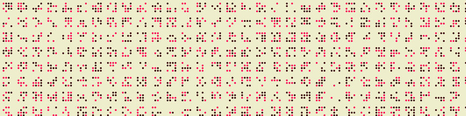 Abstract Color Halftone Dots generative art background illustration