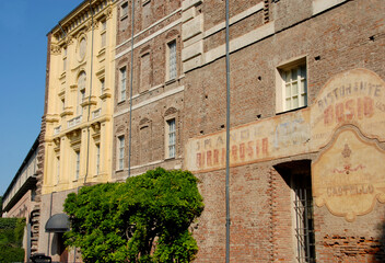 Fototapeta premium Castello di Rivoli is a castle located in Rivoli, near Turin, in Piedmont. In the past it was a Savoy residence, while today it is a museum of Contemporary Art.