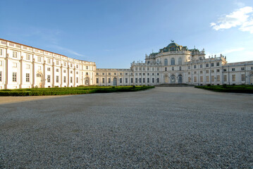 Fototapeta premium the hunting lodge of Stupinigi is a residence erected for the Savoy between 1729 and 1733 to a design by the architect Filippo Juvarra.