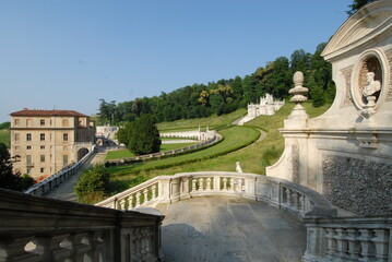 Fototapeta premium Villa della Regina is a seventeenth-century Turin villa located on the hill, in the Borgo Po district. It is one of the Savoy Residences in Piedmont registered Unesco.