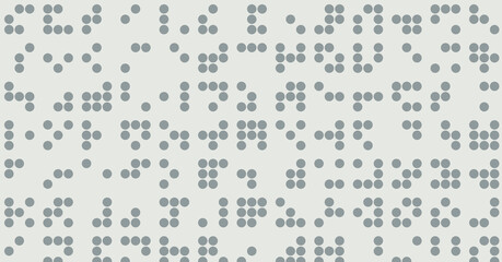 Abstract Color Halftone Dots generative art background illustration