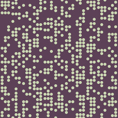 Abstract Color Halftone Dots generative art background illustration