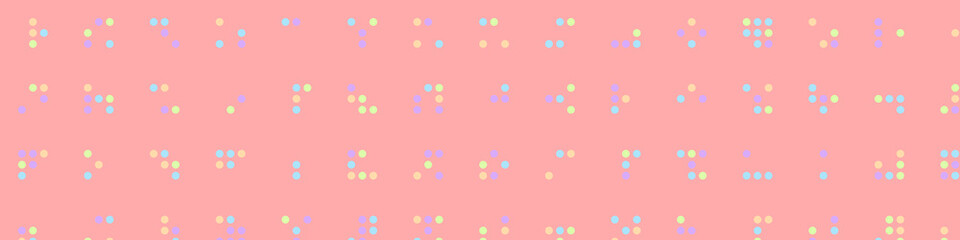 Abstract Color Halftone Dots generative art background illustration