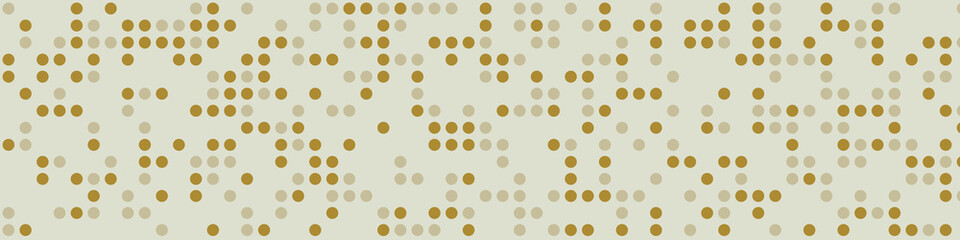 Abstract Color Halftone Dots generative art background illustration