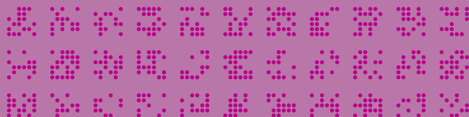 Abstract Color Halftone Dots generative art background illustration