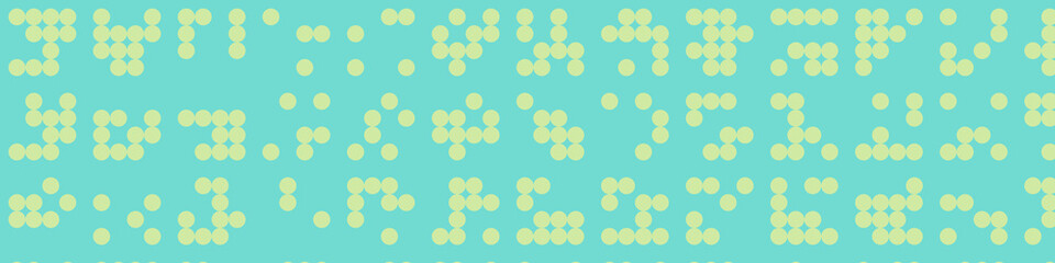 Abstract Color Halftone Dots generative art background illustration