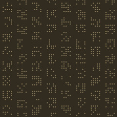 Abstract Color Halftone Dots generative art background illustration