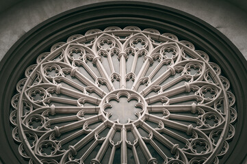 believe in of Christ Church and Pattern that looks symmetrical.