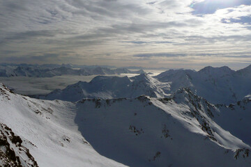 Hochgurgl Obergurgl Otztal Ski resort in the Western Tyrol Austrian Alps Austria