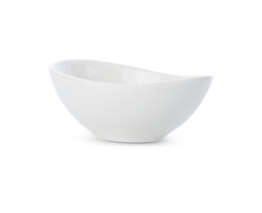 white bowl ceramic  isolated on white background
