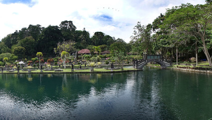 Fototapeta na wymiar Ujung Water Palace- palace complex in Karangasem, Bali, Indonesia.
