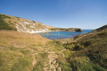 Lulworth, Cove, West Lulworth, Jurassic, Coast,Dorset, southern, England, uk