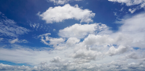 Fototapeta na wymiar Nice blue sky with clouds