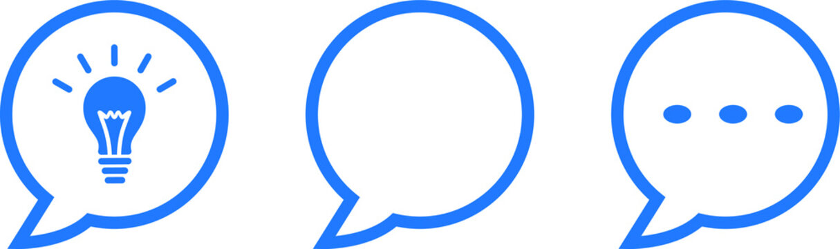 speech bubble icon. dialogue icon vector 