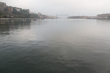 Fototapeta premium PORTUGALETE Y SU RIA. PAIS VASCO. ESPAÑA