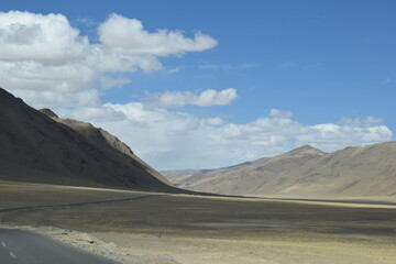 mountain road in the mountains