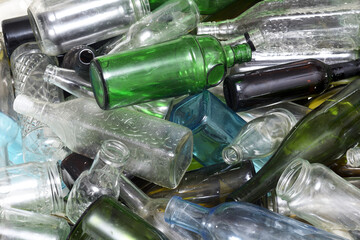 glass bottles for recycling