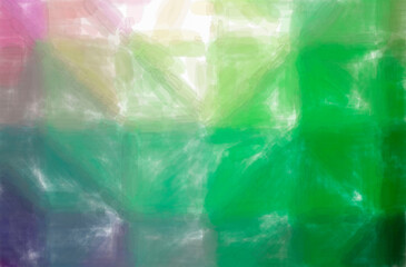 Abstract illustration of green, yellow Watercolor with low coverage background