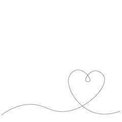 Heart love background vector illustration