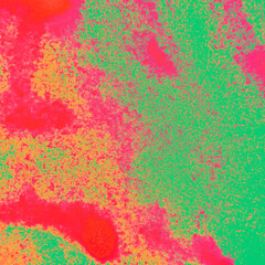 Abstract Red and Green Vibrant Gradient. Red and