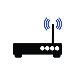 Router Line Icon wifi network 