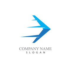 Faster Logo Template vector icon