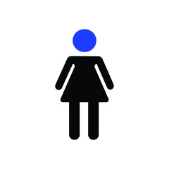 Woman Icon Vector Woman Icon