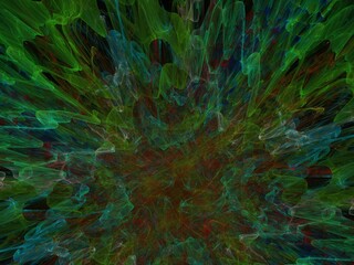 Imaginatory fractal background Image