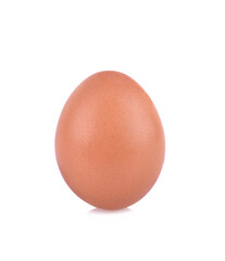 Egg isolated on white background