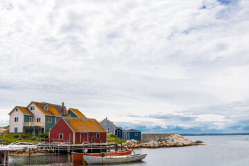 Iconic fishing village - Peggy's Cove in Nova Scotia, Canada