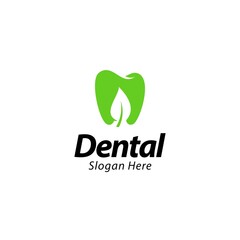 ECO DENTAL CARE LOGO TEMPLATE DESIGN