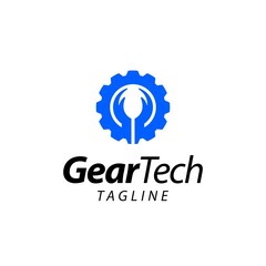 GEAR CARE LOGO TEMPLATE DESIGN