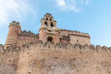 The famous castle of Turegano in the province of Segovia (Spain)