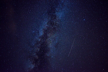 milky way 
shooting star