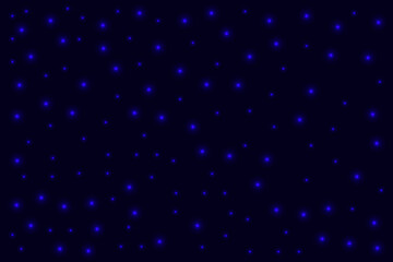 Winter snowfall and snowflakes background. Cold winter Christmas and New Year background. Vector illustration