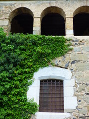 Pubol, village in Costa Brava. Girona. Catalonia,Spain