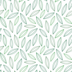 Pattern from tropical leaves and plants illustrarion background