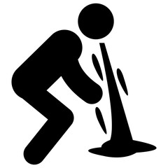 Vomiting Person