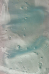 Blue wash gel smooth textured background