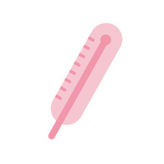 thermometer flat style icon vector design