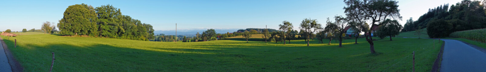 Bergpanorama im Allgäu