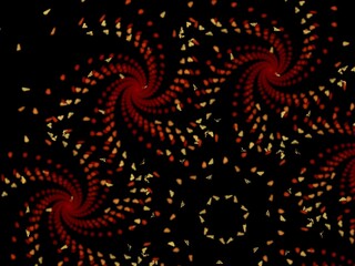 Imaginatory fractal background Image