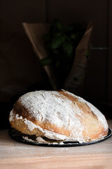 Chleb na zakwasie żytnim